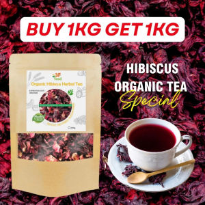 100% Organic Dried Hibiscus Flower | Hibiscus Tea | Bunga Raya | Sembaruthi