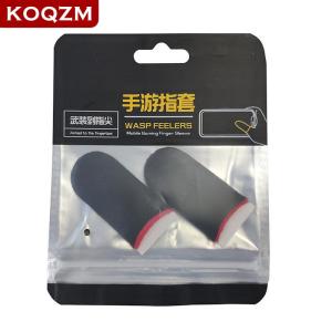 [COD] KOQZM KITCHEN 2PCS Gaming Finger Sleeve Breathable Fingertips For Games Anti-Sweat Touch Screen Finger Cots Cover Sensitive Mobile Touch Glove