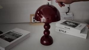 Nordic LED Flowers Table Lamp USB Dimmable Night Light for Bedroom Bedside Desk Lighting Home Living Room Decor