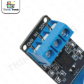 SONGLET Compact 1-Channel Relay Module with Optocoupler 5V/12V 10A for Electrical Circuit Control. 