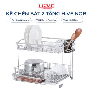 GIÁ ÚP CHÉN BÁT HiVE NOB 2 TẦNG INOX 304 THANH LA CAO CẤP (HOT SALE)