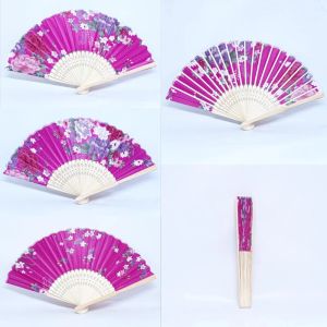 Kipas Tangan Bambu Bunga Jepang Cina Kipas Lipat Kipas Keprek Kipas Kecil Kipas Tari Kipas Kungfu