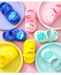 [KARAKTERKU] Sepatu Sandal Anak Anak Laki-Laki Dan Perempuan Sendal Gambar Kartun Lucu Murah Dino Duck Chick Whale 1 tahun 2 tahun 3 tahun 4 tahun gado ulang tahun hadiah