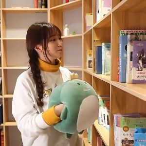 3-in-1 plush nap pillow blanket | cartoon plush toy pillow blanket | suitable for office & car use