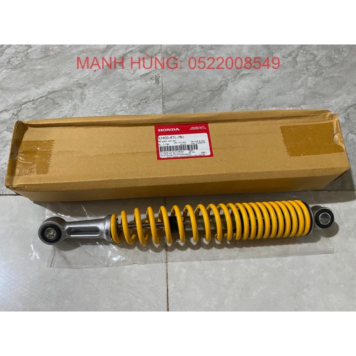 Giảm sóc sau | phuộc sau Wave ZX màu Vàng chính hãng Honda (52400