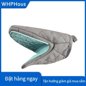 WHPHous Silicone chống bỏng lò găng tay Găng tay Găng tay potholder nhà bếp Silicone găng tay khay món ăn Bát chủ nướng lò găng tay Clip