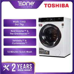 Toshiba washer outlet dryer 11kg