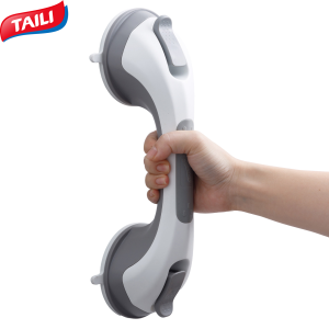 TAILI Shower Grabbar 2แพ็ค30.9ซม. อ่างอาบน้ำผู้สูงอายุและที่จับฝักบัวสำหรับห้องน้ำผู้สูงอายุที่มีความปลอดภัยมือจับสมดุลที่จับในห้องน้ำช่วยเหลือคนพิการไม่เจาะถอดออกได้นำกลับมาใช้ใหม่ได้