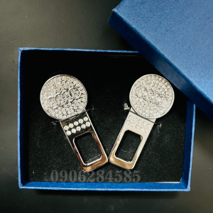 Bộ 2 Chốt Cài Dây An Toàn Đính Đá Sang Trọng Chốt Cài Dây An Toàn Ô Tô Ngắt Chuông Cảnh Báo