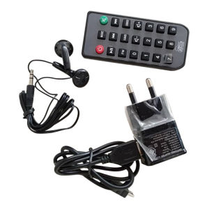 สายชาร์จและอ่ะแด่บเตอร์สำหรับวิทยุเพลงทั่วไปและวิทยุธรรมะพร้อมแบตสำรอง