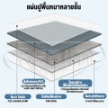 REALM เสื่อน้ำมันหนา กระเบื้องยางPVC เสื่อน้ำมัน เสื่อยางปูพื้น เสื่อน้ำมันลายไม้ ทนต่อการสึกหรอ กันน้ำ กว้าง 2m ยาว 5m/10m ปูที่พื้นซีเมนตร์โดยตรวได้. 