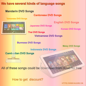 HAJURIZ เครื่องเล่นคาราโอเกะ500G HDD 10K เพลง14.1 หน้าจอสัมผัสAndroid 10ระบบคู่YouTubeCloud Download ในร่มและกลางแจ้งอุปกรณ์โทรศัพท์เลือกเพลง