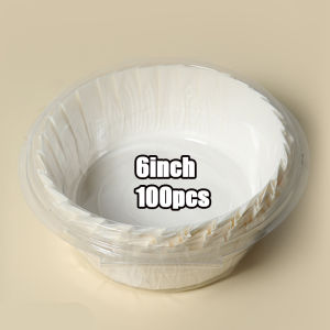 100Pcs Nonstick Baking Paper Basque Cheesecake Oil Paper Cake Tray