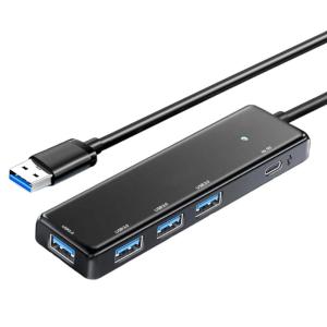 Fast Speed USB3.0 Hub 4 Port Splitter TypeC Power Port for Laptop Consoles Printer Keyboards Mouse Widely Used