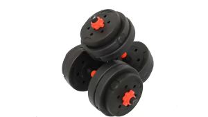 Bộ Tạ Tập Gym Tại Nhà 10-40kg - Kết Hợp Tạ Đơn & Tạ Đòn Tiện Lợi