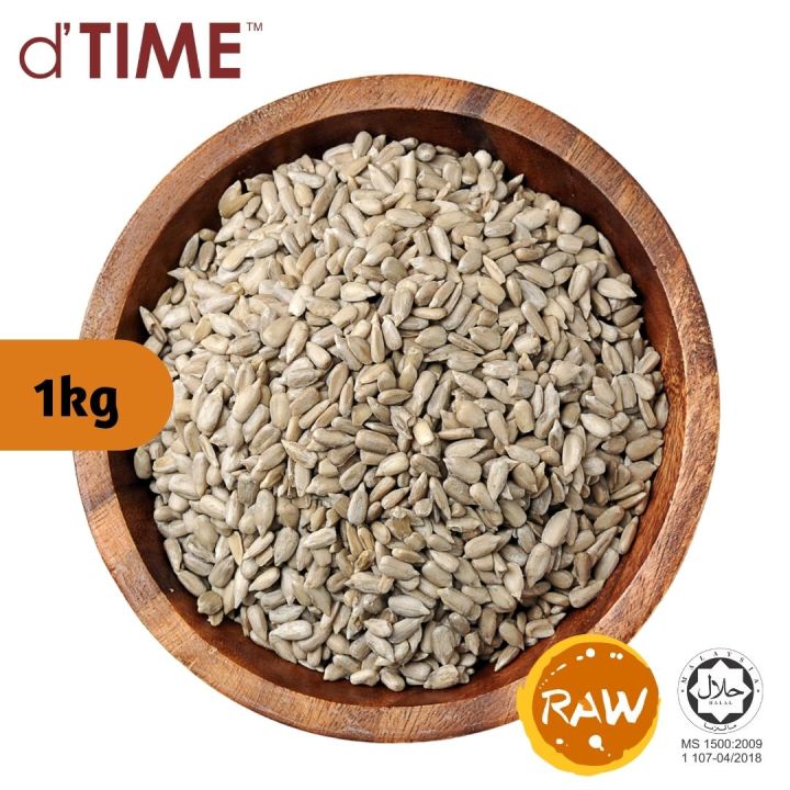 d'TIME Raw Sunflower Seeds (1kg) Lazada