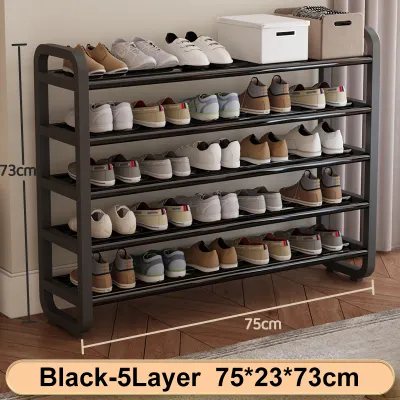 4 layer 5 layer Multi-layer Shoe Rack Simple Shoe Stand Metal assembled shoe rack student dormitory storager rack Living room bedroom shoe rack