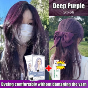 Original 100% Cat Rambut Pewarna Rambut StyleFit Pink Brown (100ML+Oxidizing100ML) cat rambut tanpa bleacing hair color cat rambut tanpa bleaching cat rambut ash brown ash grey hair colour  cat rambut milk tea brown semir rambut coklat gelap