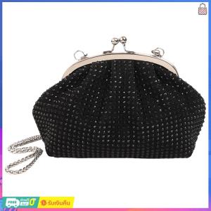 Ví nữ dùng buổi tối túi thời trang Túi dự tiệc buổi tối kim cương giả dung tích lớn lấp lánh quai phía trên ví Tiệc Cocktail Túi xách