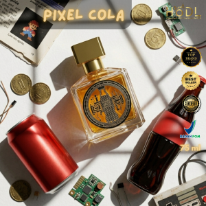 Hodl Scent Parfum PIXELCOLA Minyak Wangi Pria Khusus Dewasa Original Extrait De Perfume 75 ml Farpum Premium EDP Cola