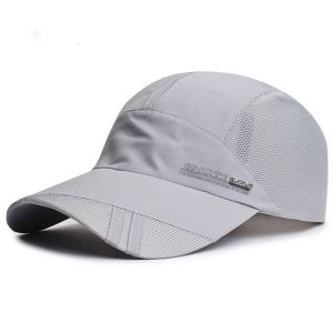 Quick Drying UV Protection Baseball Cap For Hiking Fishing Camping Sun Hats For Men Women Mesh Hat