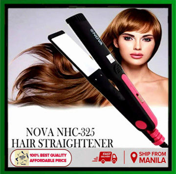 Beauty Nova NHC 325 Professional Hair Straightening Hair Straightener Hair Iron Black Pink Lazada PH