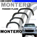 Mitsubishi Montero Sport 2020 to 2026 OEM Fender Flare SLIM TYPE 2021 2022 2023 2024 2025 ( Car Accessories). 