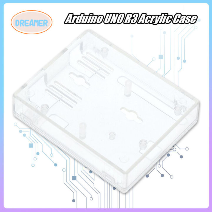 UNO R3 Case Enclosure Transparent Gloss Acrylic Computer Box For ...