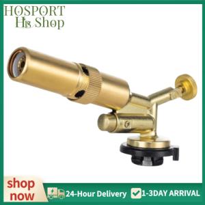 【HPS】 Metal Welding Torch Adjustable Flame Portable Gas Torch Flame Butane Torch Flame Butane Burner Kitchen Supplies