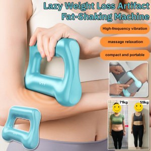 Slim Belly Lazy Weight Loss Artifact Fat-Shaking Machine High-Frequency Vibration Fascia Ring Waist Abdomen Massager Relieves Fatigue and Soreness