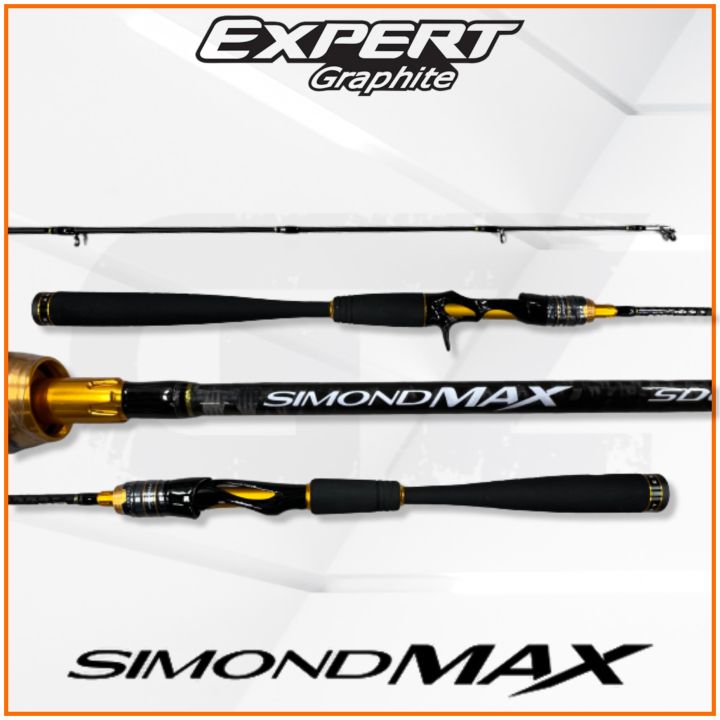 Expert Graphite Simond Max Spinning And Casting Fishing Rod 2023