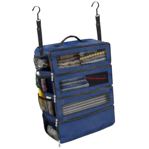 Foldable Travel Clothes Storage Bag Unique Foldable Clothing Storage Bag With Multiple Sections For Neat Arrangement