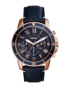 Original Men Grant Sport Blue Dial Chrono Leather Watch FS5237 Jam Tangan Lelaki/Man [Authentic]