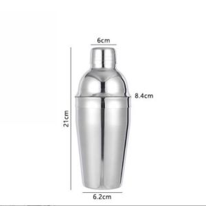 Ready Stock - Cocktail shaker stainless steel 550ML/750ML.Stok Sedia - Koktel shaker keluli tahan karat 550ML/750ML