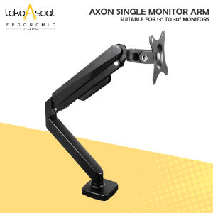AXON Single Monitor Arm ★ Suitable For 13 Inch To 30 Inch ★ Up to 9kg Monitor ★ Monitor Mount ★ Tension Adjustment