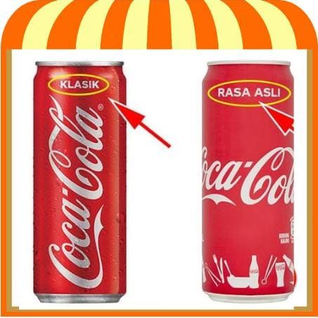 Coca Cola Asli & Classic Can 320ml | Lazada