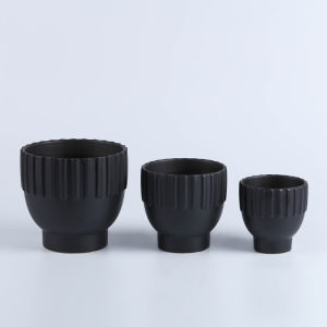 European Modern Minimalist Creative Ceramic Pot Personalized Design Hotsale Desktop Decoration Indoor Ceramic Flower Pot