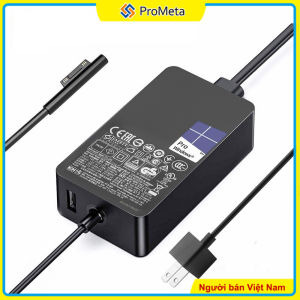 Bộ Sạc Nguồn 44W 15V 4A 65W PD Cho Microsoft Surface Pro 7 6 5 4 3 8 9 X Go 2 3 Book Laptop Charger Power Adapter Supply