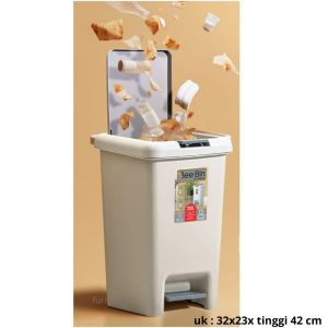 NAPOLLY  - TEMPAT SAMPAH INJAK PREMIUM DUAL OPENING BEE BIN [NAPOACC]