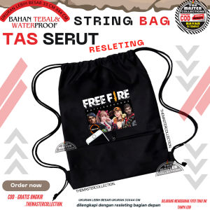 TAS SERUT RANSEL DRAWSTRING BAG / TAS SENAM / TAS OLAHRAGA / TAS SEKOLAH/ BOLA / BASKET / FUTSAL / GYMS FITNESS (BISA BAYAR DI TEMPAT)