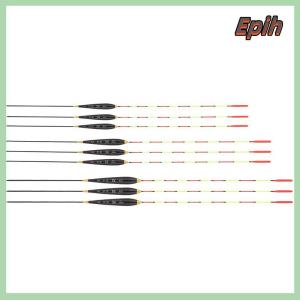 [Epih] Phao câu cá gỗ huỳnh quang độ nhạy cao Bobber phao phát sáng đánh dấu Đèn câu cá đậm phụ kiện câu cá