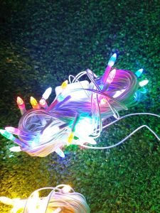 Dây Đèn Chớp Trang trí kim cương 7m5 50 bóng