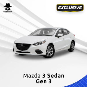 Cover Mobil Mazda 3 Sedan Exclusive - Undercover Autocare
