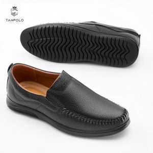 Giày Lười Nam 8817 Da Bò Thật  TANPOLO – Loafer Công Sở Sang Trọng