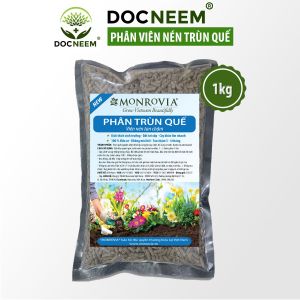 Phân trùn quế MONROVIA viên nén tan chậm hữu cơ bón cho hoa cây cảnh rau củ quả