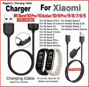 For Xiaomi Mi Band 8/5/6/7 Pro USB Charger Redmi Magnetic Adapter Replacement Oem Charging Cable Smart Watch Bracelet