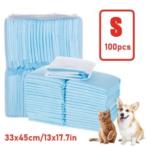 100pcs Super AbsorbentDiapers for Dogs Training Pee Pads Healthy Nappy Mat for Cats Dog Quick-dry Surface2026