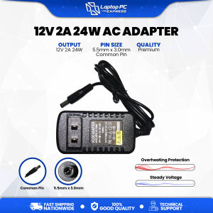 CCTV Power Supply Charger Adapter 12V 2A Wall Switching Power Supply Adapter LED Power Adapter CCTV