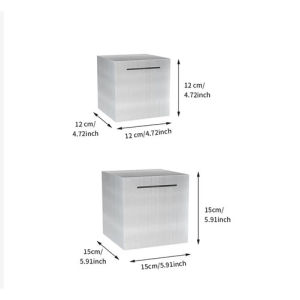 【Good Quality】Stainless Steel Piggy Bank Anti-Fall Large Capacity Childrens Coin Box Money Saving Box GiftForKids