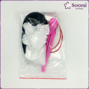 Suomi Hairdressing Tools Brushes Bowl Combo Salon Hair Color Dye DIY Set Black